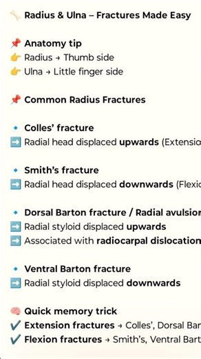 Radius and ulna fracture made easy....