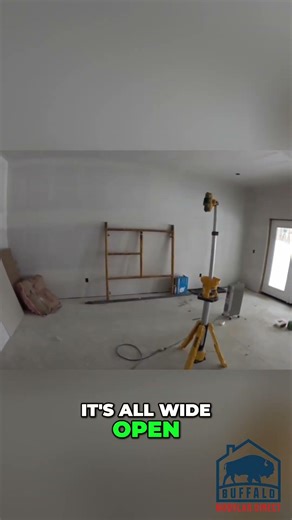 Basement Renovation Progress: Cozy Secondary Living Space! #shorts