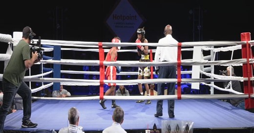 Louisville hosts regional boxing competition featuring police officers, amateur fighters