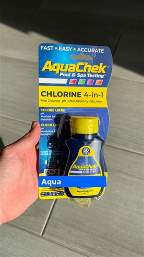 Kaufmann Swimming Pools & Spas Ltd on Instagram: "🟢 Keep Your Pool Balanced & Crystal-Clear 🌊 Meet AquaChek 4‑in‑1 Test Strips — the quick, easy way to check your pool’s key chemistry and prevent problems before they start. 💪 Why it works: ✅ Tests Free Chlorine, pH, Total Alkalinity & Stabilizer ✅ Helps chlorine work effectively against germs & algae ✅ Prevents cloudy water and chemical imbalances ✅ Safe and simple — no messy test kits ✅ Perfect for weekly checks or anytime you want peace of 