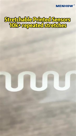 The future of flexible electronics - Stretchable printed circuits have arrived, and the amazing stretchable printed sensors are powerful! Stretchable printed sensors can be repeatedly stretched up to 10,000 times without deforming and can return to their original shape within 1 second, exhibiting high stability. Fully stretched ink layers can maintain 100% without cracks. Real-world applications include: 👕Wearables: ECG running shirts & heating garments 🏥Medical & Healthcare: smart diapers, sm