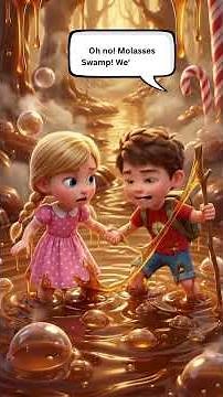 We Got Stuck in Candy Land! What Happens Next? #kidsshorts