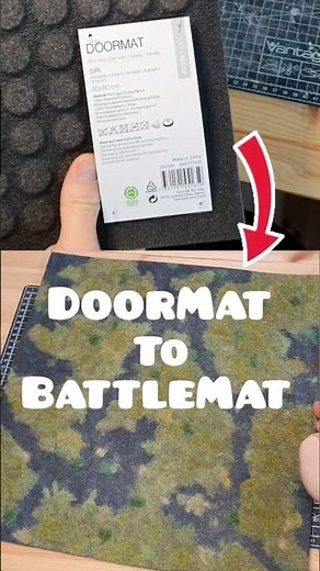 Easiest DIY Battlemat Ever!! - Tabletop Wargaming, Warhammer, DnD, Mordheim, Frostgrave etc.