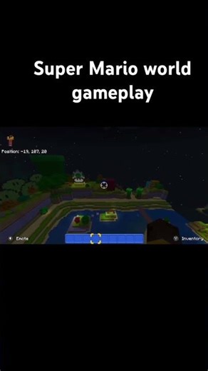 #minecraft #supermario gameplay of the official super Mario world