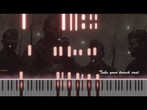 World War II Soviet Song - Take Your Trench Coat - Бери шинель, Пошли домой | ON PIANO