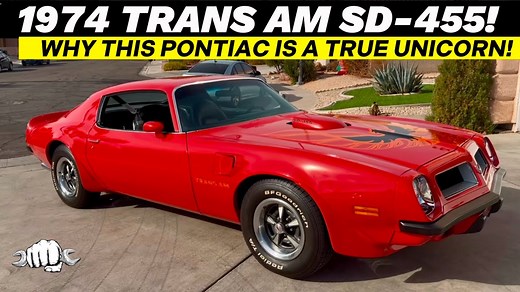 1974 Holy Grail Trans Am 455 Super Duty: 1-of-2 Restored Unicorn Is "America Great Again"