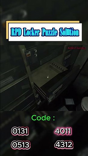RPD Locker Puzzle Solution – Resident Evil 3 Nemesis