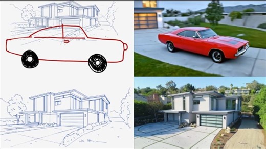 谷歌画饼？将AIGC大能力聚合！从草图一站式制作AI视频！