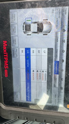 #toyota TPMS module Replacement