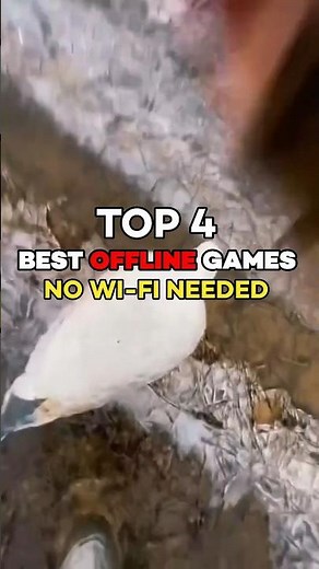 Top 4 Offline Games With No Wi-Fi Needed 😱