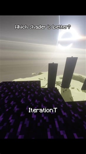 Which shader is better? #minecraft #shaders