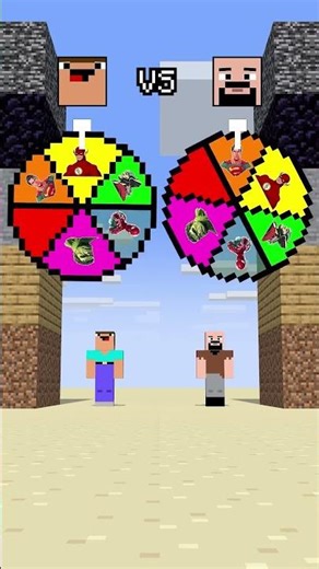 Who Will Prevail in Wheel of Fortune Bedrock Breaking Contest? - Minecraft Animation #shorts