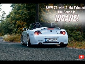 BMW Z4 with A-M-A Exhaust – The Sound Is INSANE!