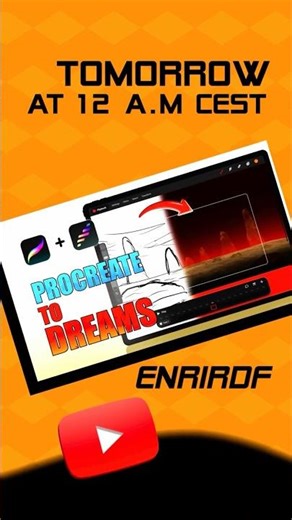 Start from An Idea 💡 #procreatedreams #tutorial #sketch #animation