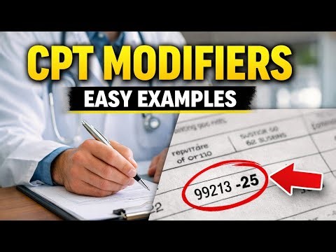 What are CPT modifiers|| CPT Modifiers for Beginners (Simple Explanation) ”|| Part-1