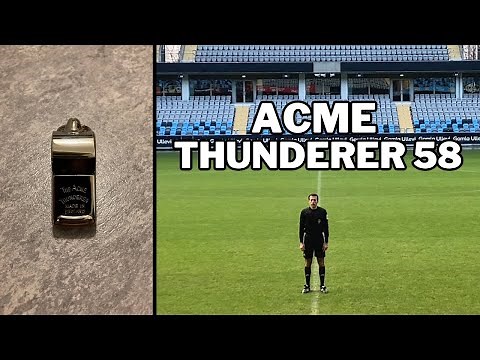 Acme Thunderer 58 - Whistle Sound Review & dB Test