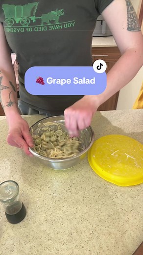 Grape Salad Recipe inspired by Cheese Salad – Easy Fruit Side Dish