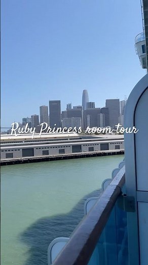 Ruby Princess Room Tour#rubyprincess #sanfrancisco #alaskacruise