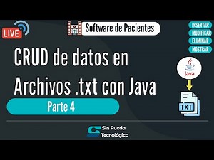 ¿Cómo Guardar, Mostrar, Editar y Eliminar Archivo de Texto .TXT con Java(Apache Netbeans)?(Parte4)