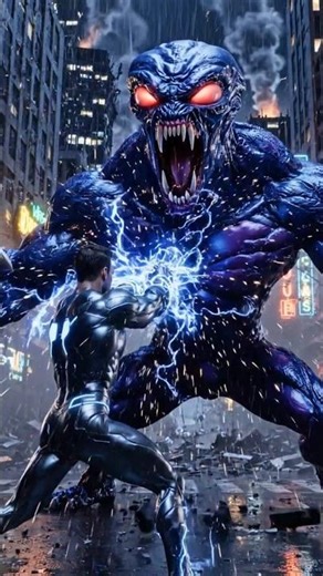 Superhero vs Alien: The Ultimate Battle for Earth ⚡👽 #shorts #subscribe #viral #trending