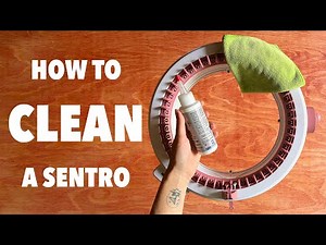How to Clean the Sentro Circular Knitting Machine | Sentro School