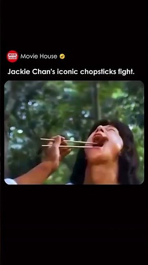 Jackie Chan's iconic chopsticks fight