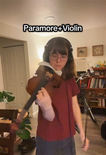 Always fun putting these together #violincover #paramorecover #hayleywilliams #violinist