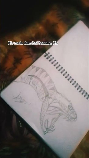 anaconda drawing## with normal pencil