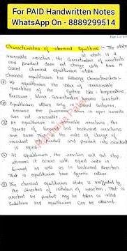 what is Equilibrium ? Basic Concept Chemistry |BSc.4th Sem.|#shorts #short #ytshorts #bscnepnotes