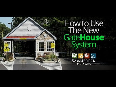 GateHouse Training - Saw Creek Estates