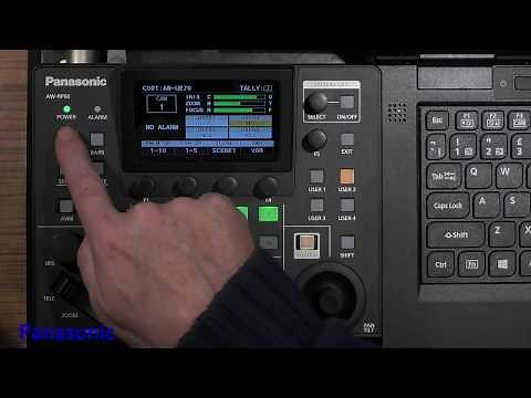 AW-RP60G setup: connect, minimum configuration + setting ID and Password.