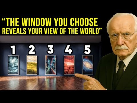 Choose One Of The Five Windows. It Reveals How You Truly Perceive The World – Carl Jung
