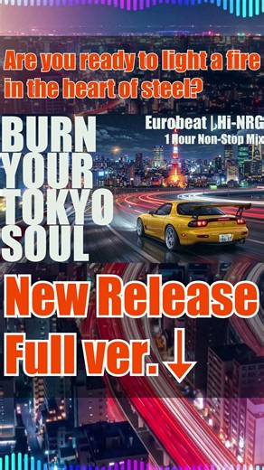 🏁 Fuel Your Drive | 1 Hour Eurobeat Mix 🚗
