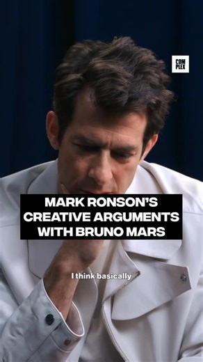 20K views · 18 reactions | What’s the key to creating magic with a superstar like Bruno Mars? Putting ego to the side, Mark Ronson says | Complex Music | Facebook