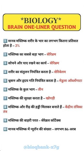 biology questions for competitive exams,