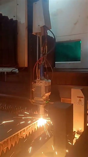 Laser Machine Plate Cutting #viral #machine #shorts
