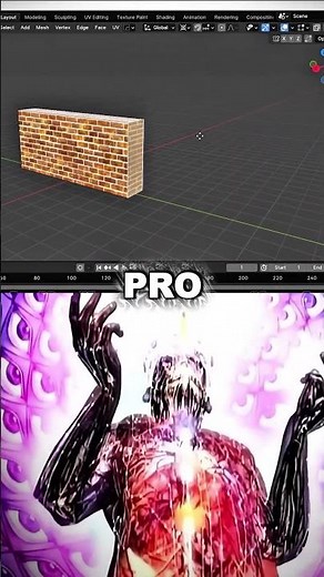 Fix Texture Stretching in Blender 3d! (NOOB vs PRO Secret Trick) #blendertutorial