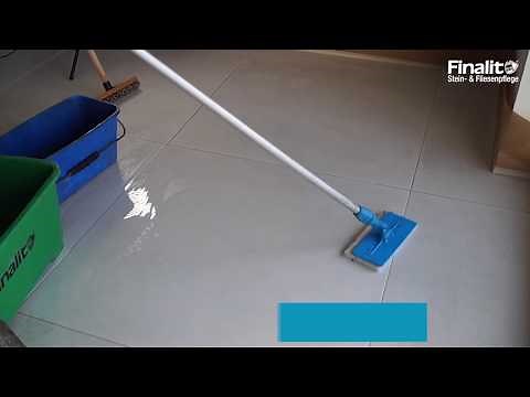 Fliesen und Feinsteinzeug richtig reinigen und pflegen