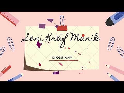 Seni kraf manik (kebersihan dan keselamatan ruang kerja) part 1