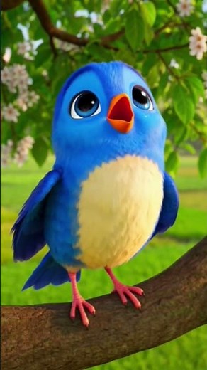 Cute Little Birds Cartoon Adventure 🐦 | Kids Short #shorts #kidsvideos #cartoonshorts