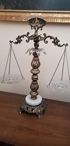Vintage Hollywood Regency Scales of Justice Decor - Etsy UK