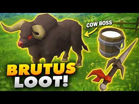 Brutus Boss Loot - Mooletas & Bottomless Milk | OSRS 1-Hour Ironman WEEK 7