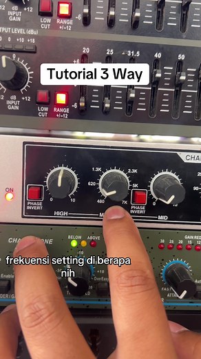 Tutorial 3 Way pada Crossover DBX 224XL