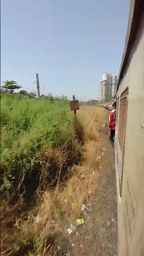 Mumbai local train #train #railway #shorts