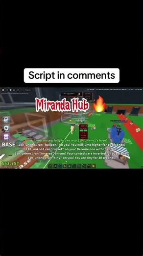MIRANDA HUB IS HERE 👇👇Steal a brainrot ‎#roblox #stealabrainrot #script #sab #fyp