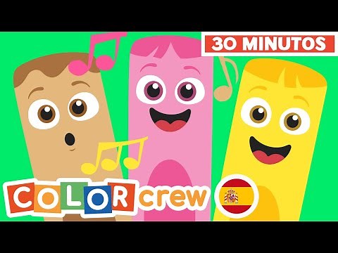 Colores en Español para niños | La Pandilla de Colores | todos los colores | @BabyFirstEspañol