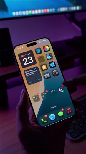 How to Make Your iPhone FULL Dark Mode! 🌑📱 | Hidden Aesthetic Trick ‪@techie_bff‬ #shortsfeed #fypシ