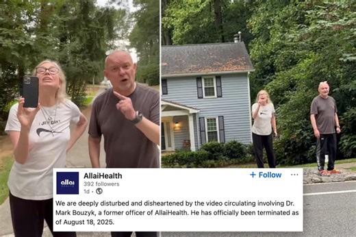 Georgia bigot filmed berating neighbor with antisemitic slurs is fired by health care company he co-founded