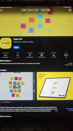 Add Post-it notes on your home page. Free app on Android and iOS #postit #techhacks