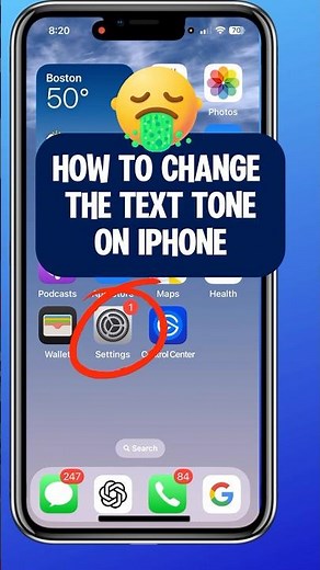 How to Change the Text Tone on iPhone 📱🛎️